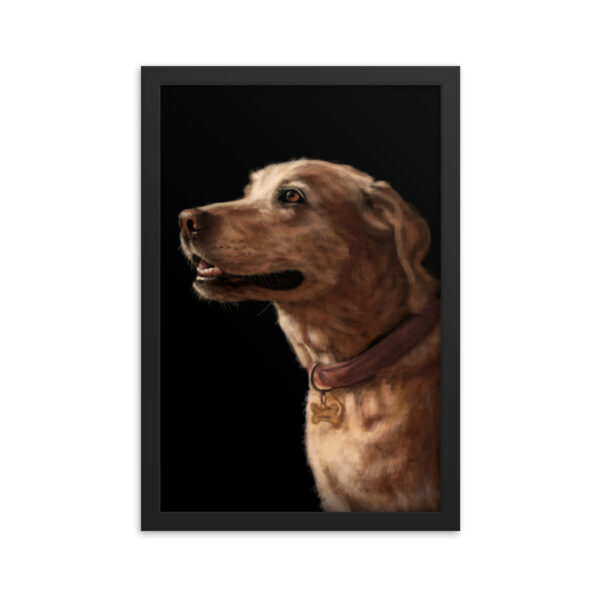Labrador Retriever Dog Painting