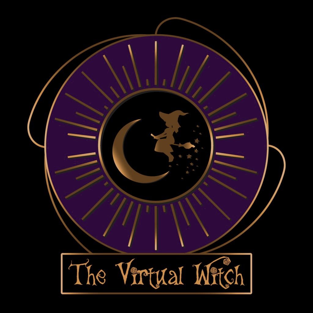 Virtual Witch Logo Black